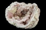 Pink Amethyst Geode Half - Argentina #127316-2